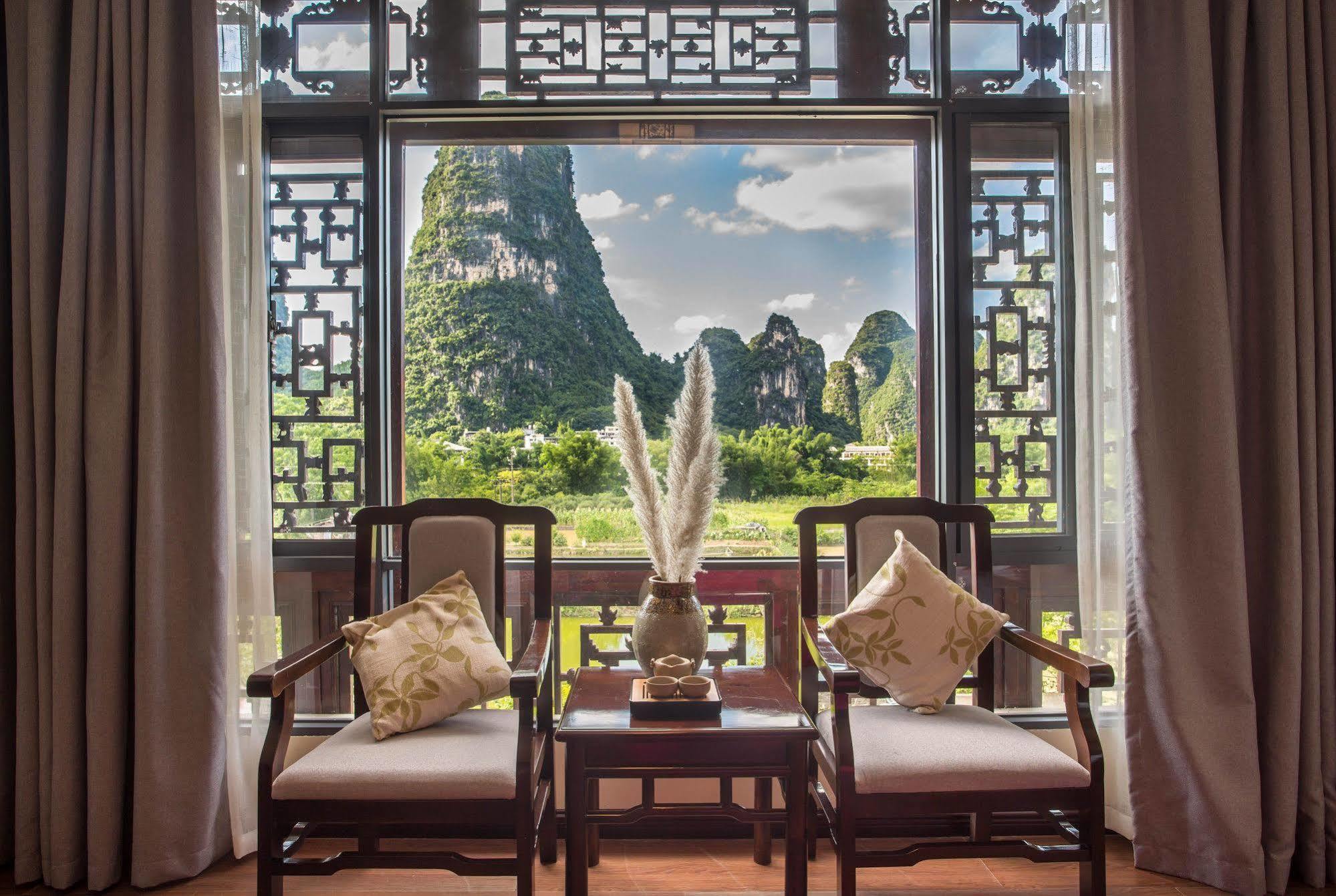 Yangshuo Leisure Tea Lodge Exterior foto
