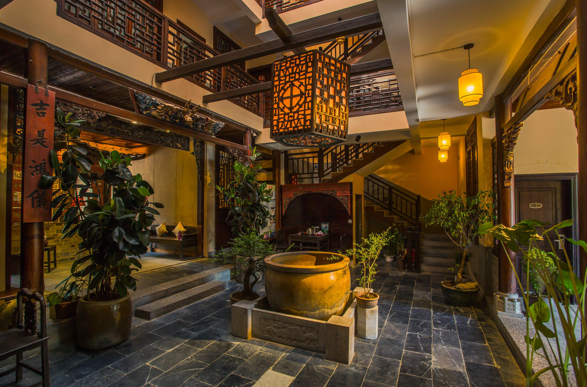 Yangshuo Leisure Tea Lodge Exterior foto